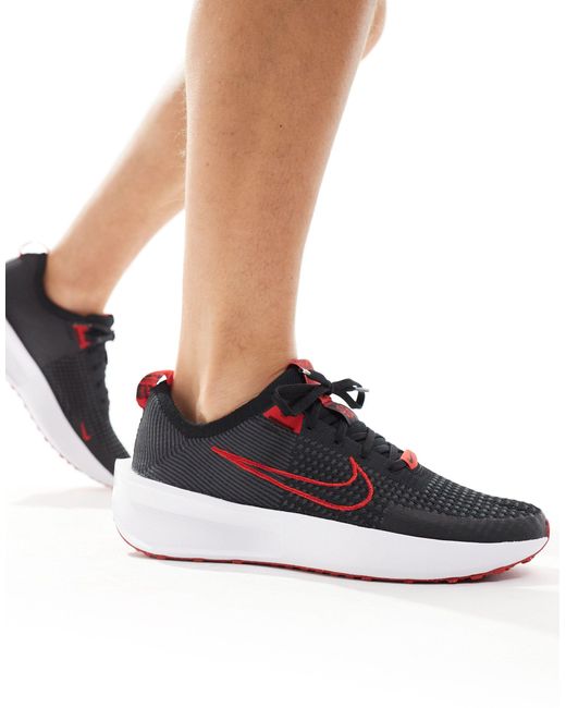 Nike White Interact Run Sneakers for men