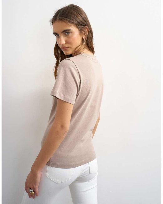 TOPSHOP Natural Classic Tee