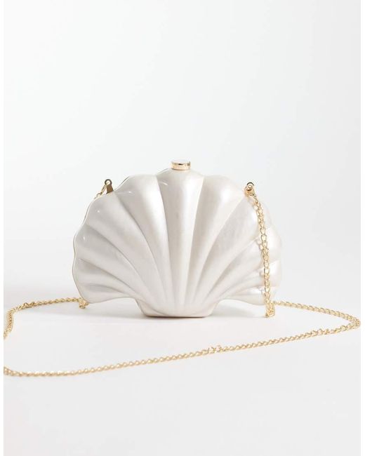 ASOS White Shell Shoulder Bag