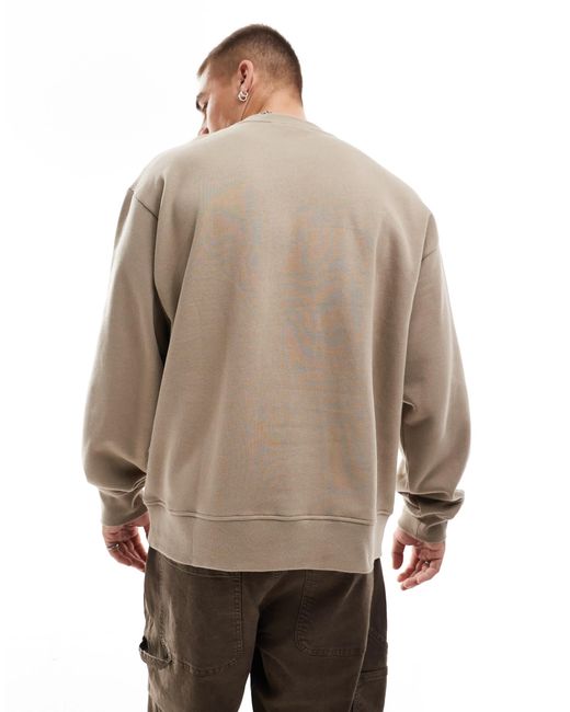 Barbour Natural Formula Oversized Crew Sweat for men