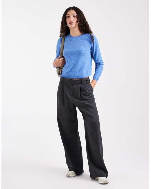 Top A Maniche Lunghe di ONLY in Blue