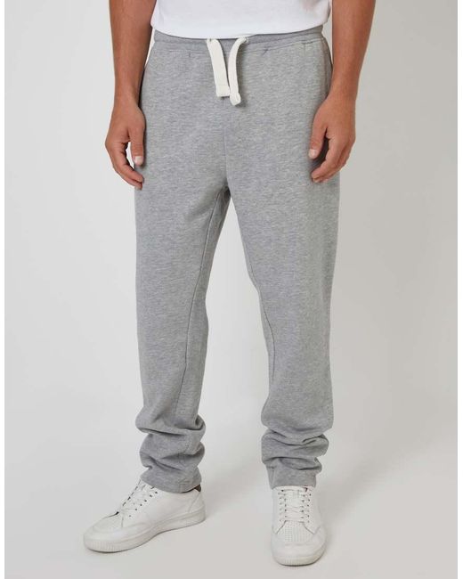 Threadbare Gray Straight Leg Joggers for men