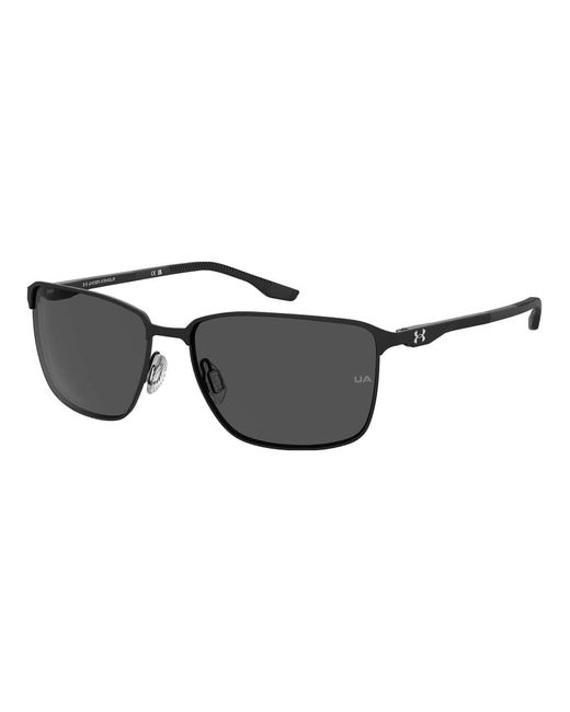 Under Armour Sunglasses Black Under Armour Retained Rectangular Sunglasses With Lenses for men