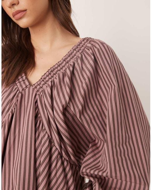 ASOS Pink Babydoll Mini Dress