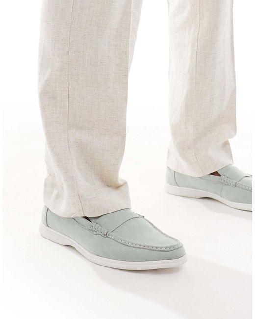 SEQWL White Berwin Loafers With Chunky Sole for men