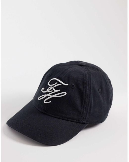 Tommy Hilfiger Blue Script Logo Cap for men