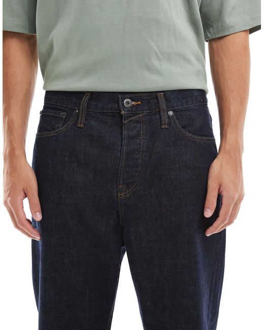 Jack & Jones – alex – weite jeans in Blue für Herren