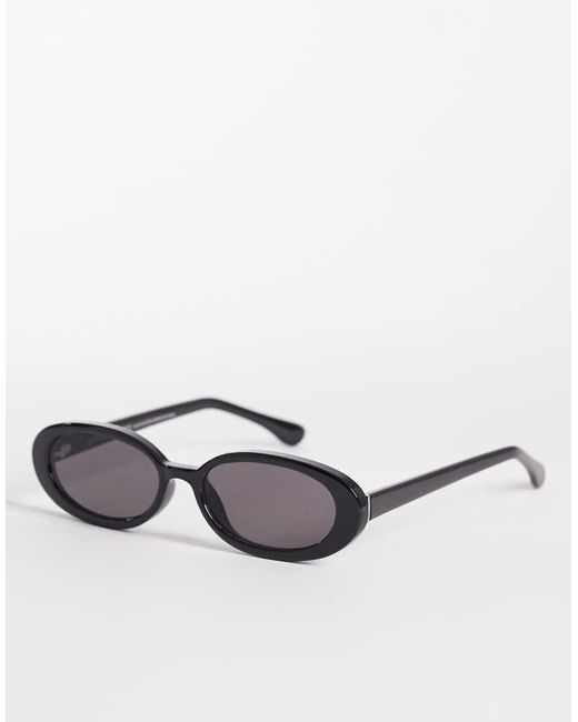 & Other Stories White Oval Slim Fit Sunglasses