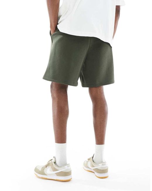 Pantaloncini Oversize Scuro Con Stampa Di Numeri di ASOS in Gray da Uomo