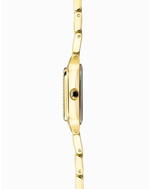 Sekonda Metallic Monica 20Mm Analogue Watch With Alloy Rectangular Case, Alloy Bracelet And Dial