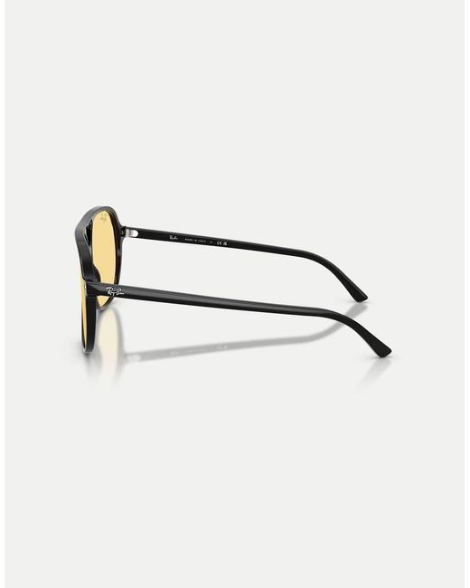 Ray-Ban Metallic Square Sunglasses