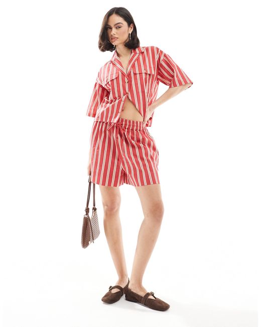 Wednesday's Girl Red – shorts im boxershorts-stil