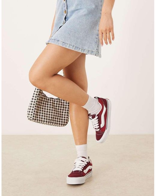 Vans Natural Knu Skool Colour Theory Trainers