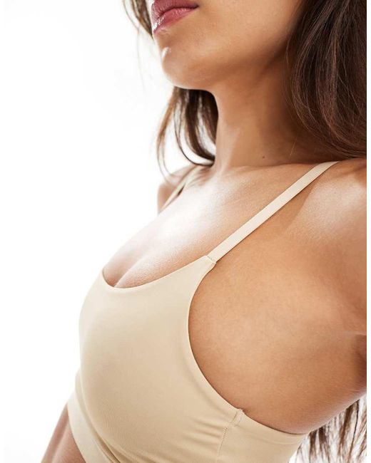 Pieces Natural Seamless Bralette