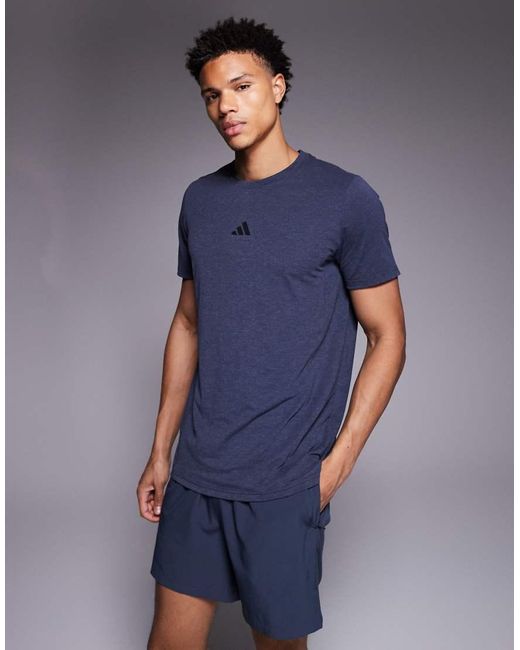 Adidas Originals Blue Adidas Training Power T-shirt for men