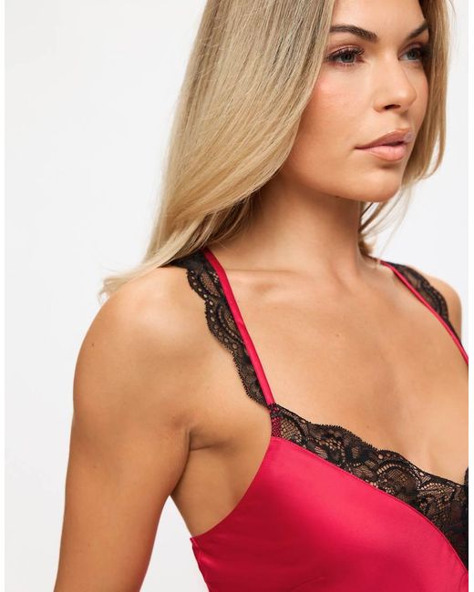 Ann Summers Red Admiring Cami Set