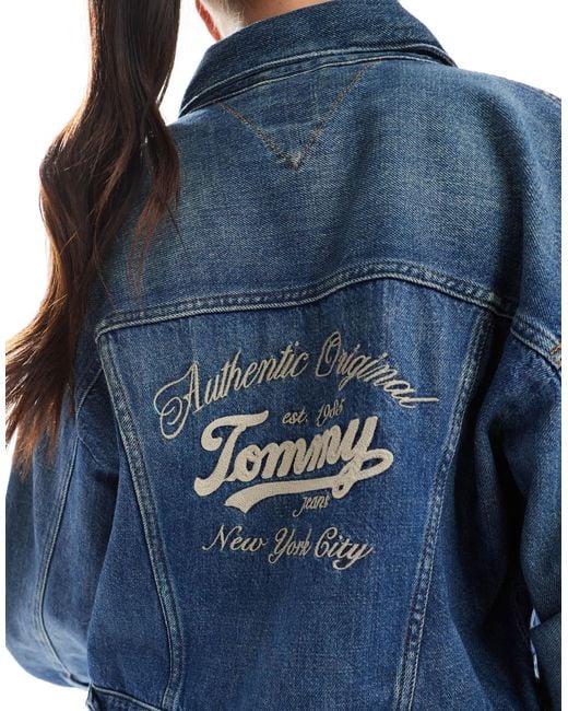 Tommy Hilfiger Blue – trucker-jeansjacke