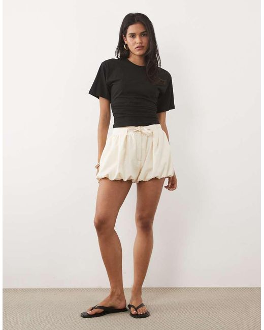 New Look Black Corset Tee