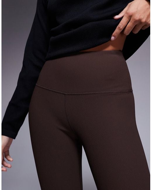 ASOS 4505 Ski & Snow Blue Asos 4505 petite – ski – gerippte baselayer-leggings