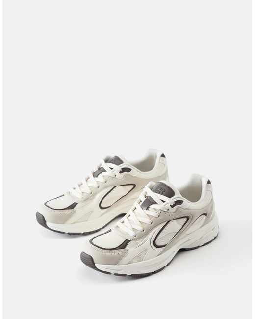 Pull&Bear White – sneaker
