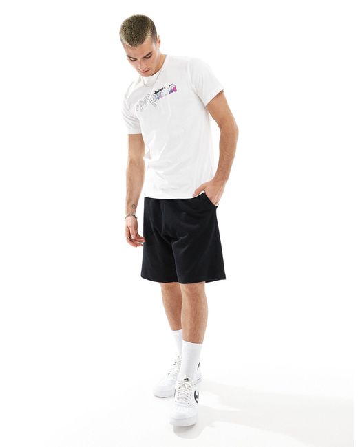 Airphoria - t-shirt bianca con stampa sul retro di Nike in White da Uomo