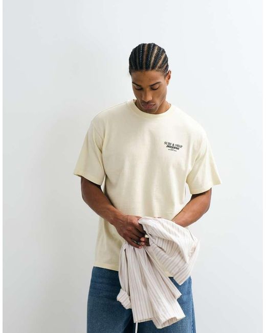 Levi's White Back Print T-shirt for men