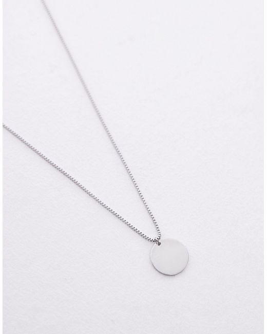 TOPSHOP Natural Phineas Waterproof Stainless Steel Necklace With Pendant