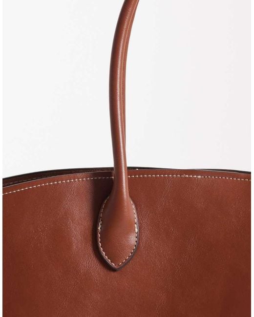 Mango Brown Bucket Bag