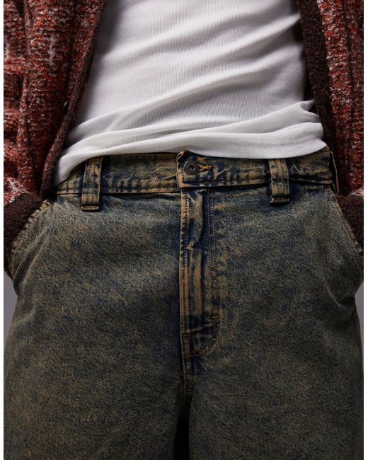 Dickies – madison – loose-fit-jeans-shorts in Gray für Herren