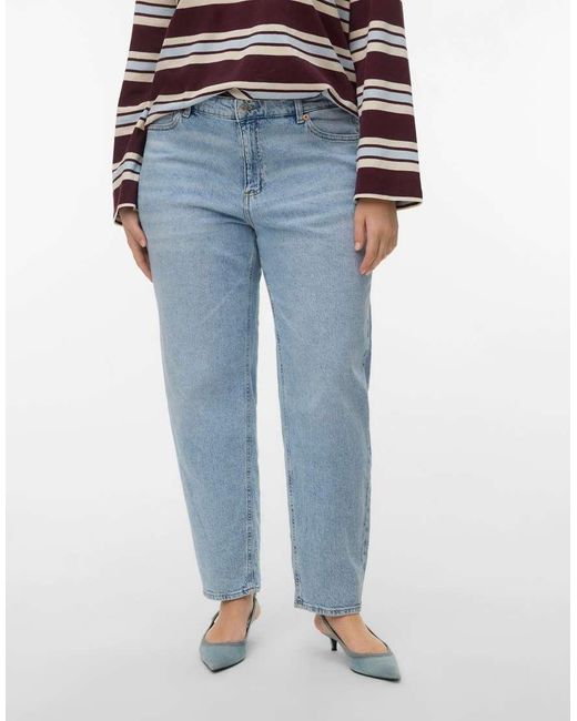 Vero Moda Blue Mom Fit Jeans