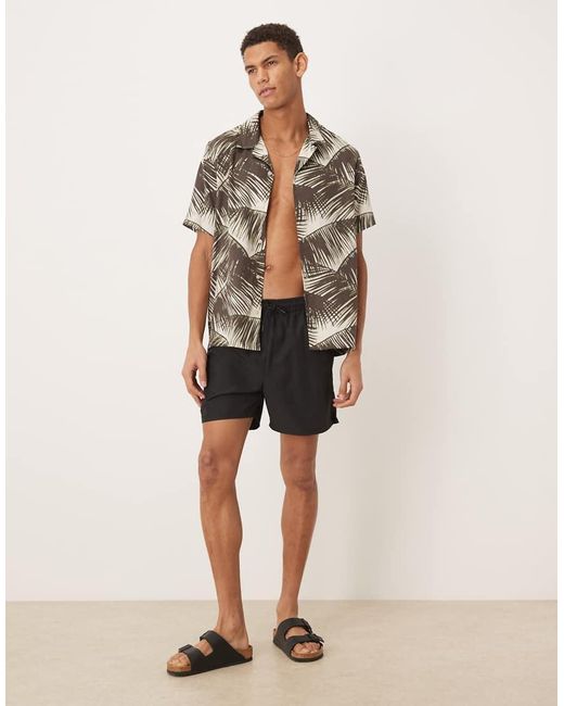 Calvin Klein Natural Drawstring Swim Shorts for men