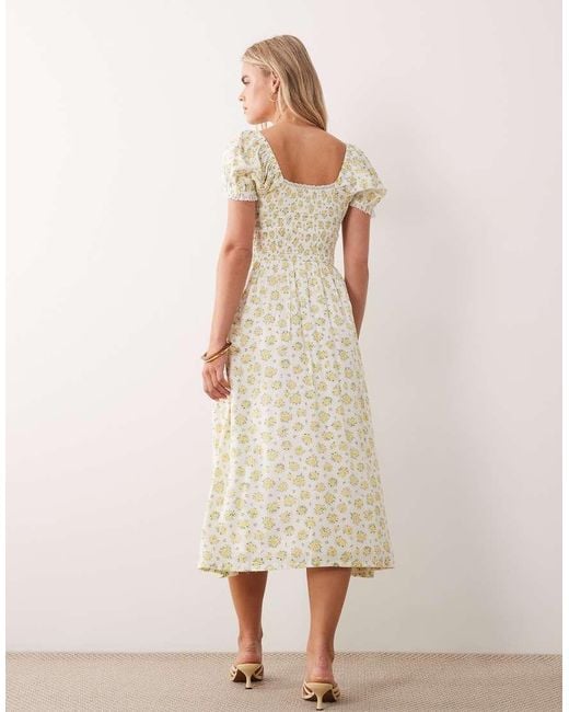 Nobody's Child Petite Natural Savanna Midi Dress