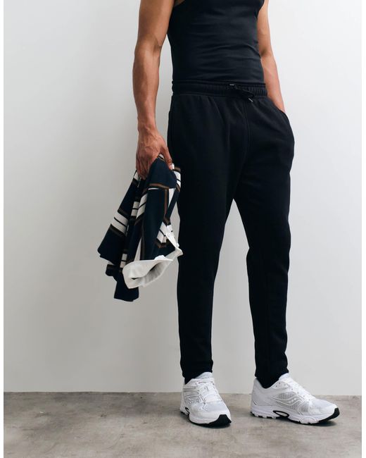 ASOS Black Essentials Slim Jogger for men