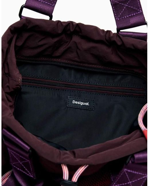 Desigual Red Medium Voyager Backpack