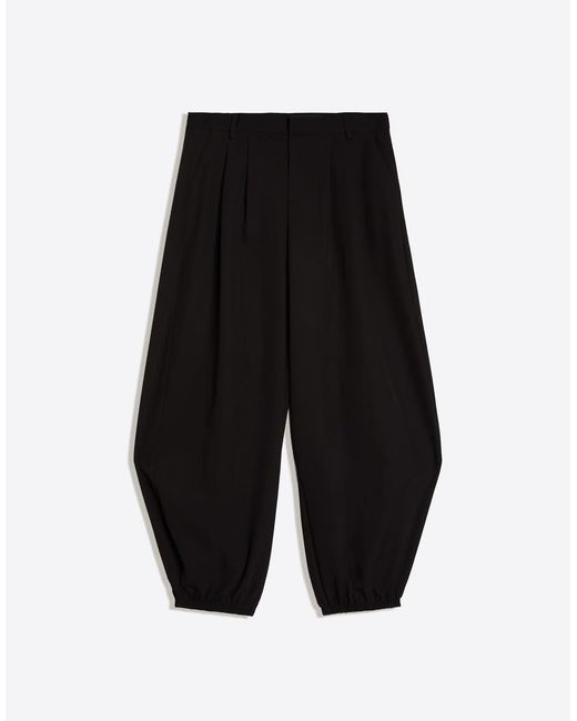 Bershka Yellow Sarouel Trousers