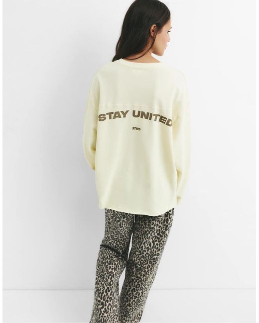 Pull&Bear Stwd in het Natural