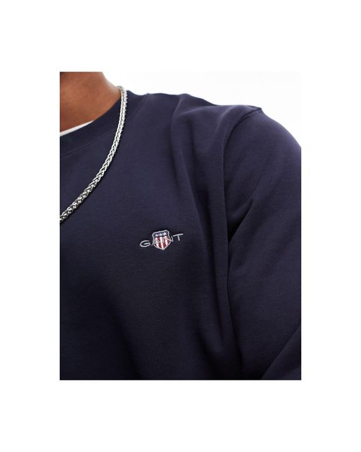 Gant Blue Shield Logo Sweatshirt for men