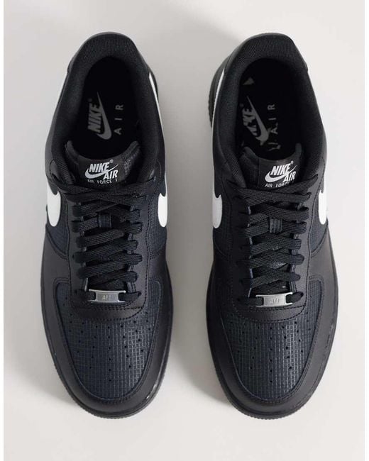 Nike Blue Air Force 1'07 Lv8 Tech Trainers for men