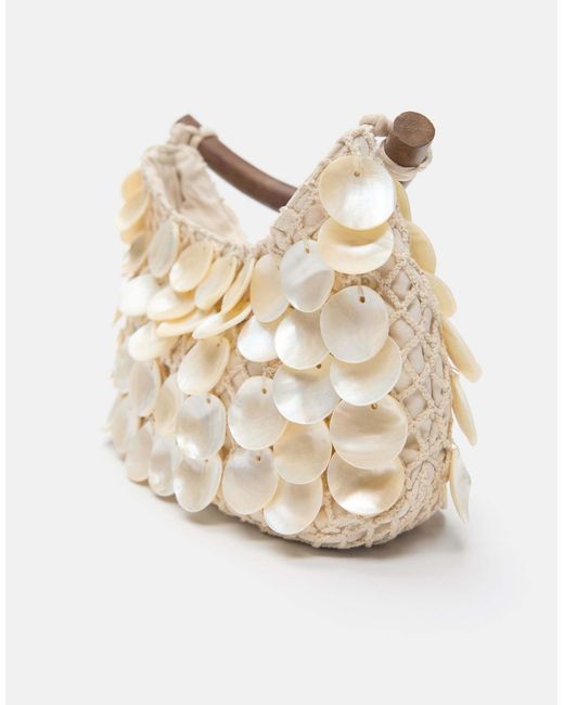 Pull&Bear White – henkeltasche