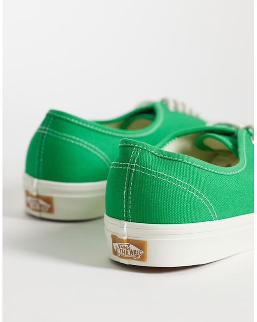 Vans Green Authentic Trainers for men