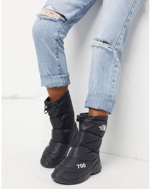 North face cheap puffer boots