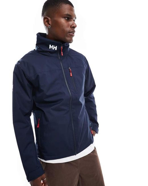 Helly Hansen Blue Crew Hooded Midlayer Sailing Jacket 2.1 for men