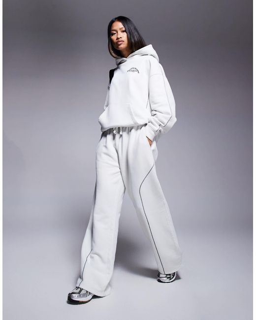 Good For Nothing Blue Co-ord Seam Detail joggers