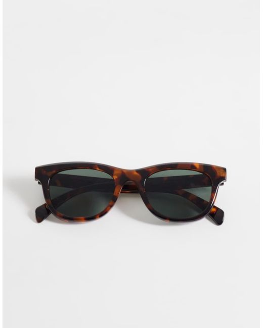 Mango Black Rounded Glasses