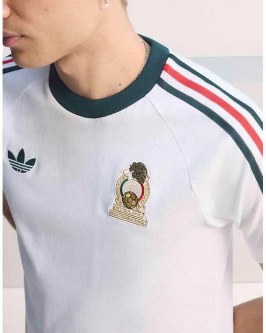 Adidas Originals Blue Mexico Originals T-Shirt for men