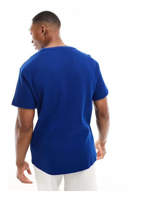 Tommy Hilfiger Blue Monotype Lounge T Shirt for men