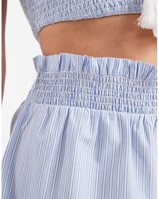 Aray Blue Pull-on Beach Shorts