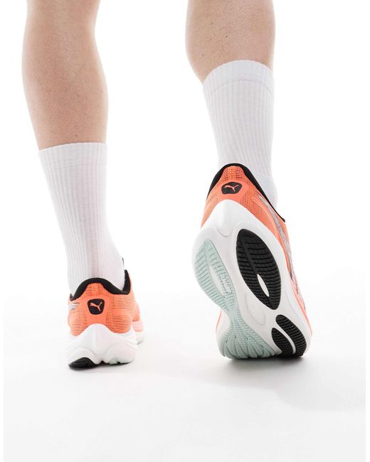 PUMA White Velocity Nitro 3 Trainers for men