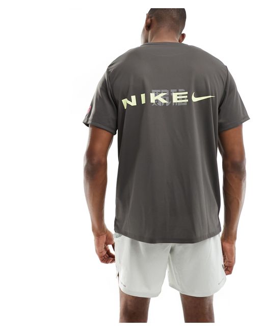 Nike Gray Hakone T-shirt for men