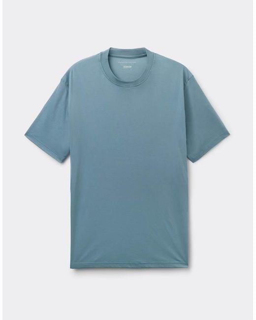 Intimissimi Blue Mercerised Superlight T-Shirt for men